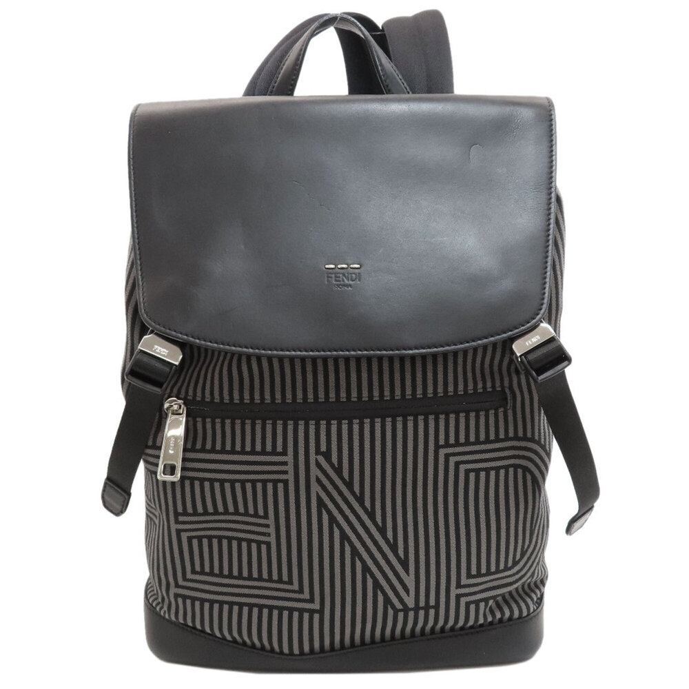 Fendi Logo Backpack/Daypack Canvas Women's FENDI
